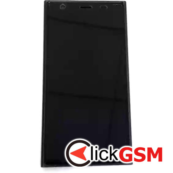 Piesa Display Cu Touchscreen Si Rama Negru Doogee Y300 2i6a