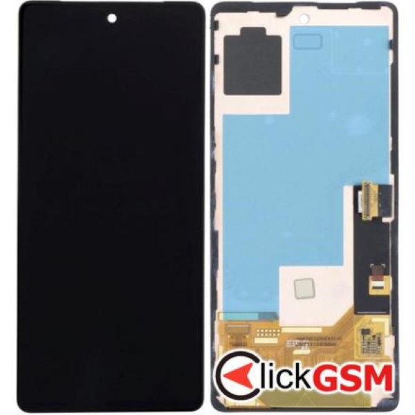 Piesa Display Cu Touchscreen Si Rama Negru Google Pixel 7 2890