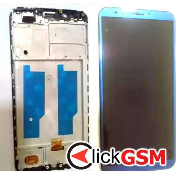 Piesa Piesa Display Cu Touchscreen Si Rama Negru Honor 7c 18qi