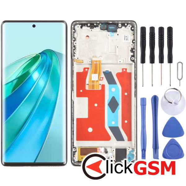 Piesa Piesa Display Cu Touchscreen Si Rama Negru Honor X9a 5g 2zn6