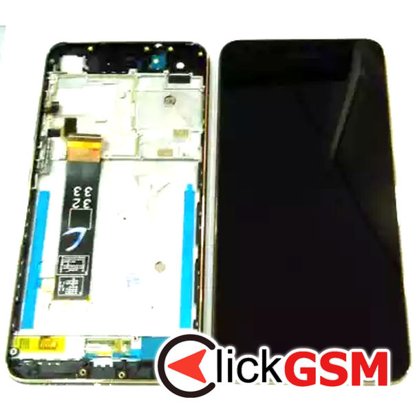 Piesa Piesa Display Cu Touchscreen Si Rama Negru Htc Desire 10 Pro 19d3