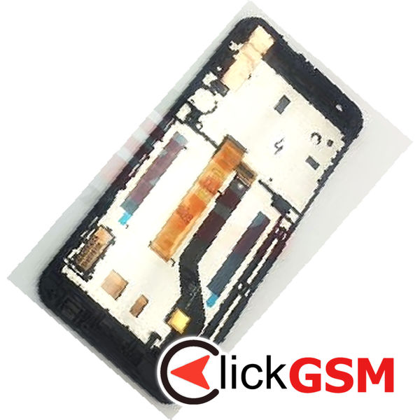 Piesa Piesa Display Cu Touchscreen Si Rama Negru Htc Desire 626 4if1