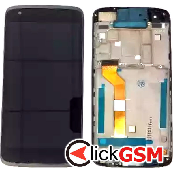 Piesa Display Cu Touchscreen Si Rama Negru Htc Desire 828 19hm