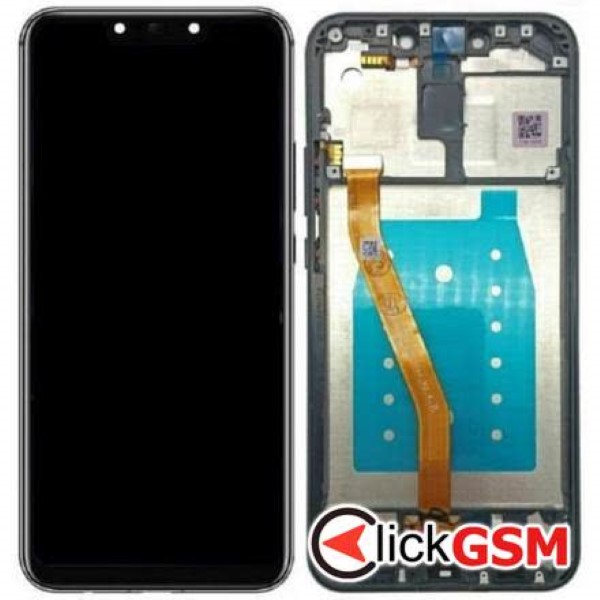 Piesa Display Cu Touchscreen Si Rama Negru Huawei Mate 20 Lite 2wkr