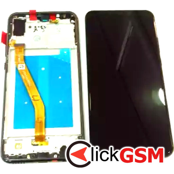 Piesa Piesa Display Cu Touchscreen Si Rama Negru Huawei Nova 3 9vr