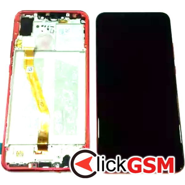 Piesa Display Cu Touchscreen Si Rama Negru Huawei Nova 3 Flp