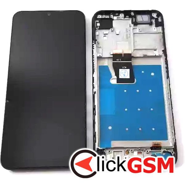 Piesa Display Cu Touchscreen Si Rama Negru Huawei Nova Y61 Bof