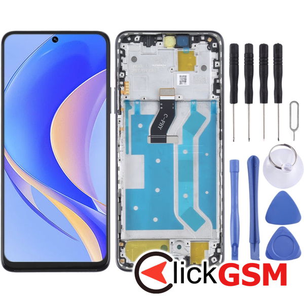 Piesa Piesa Display Cu Touchscreen Si Rama Negru Huawei Nova Y90 2us9