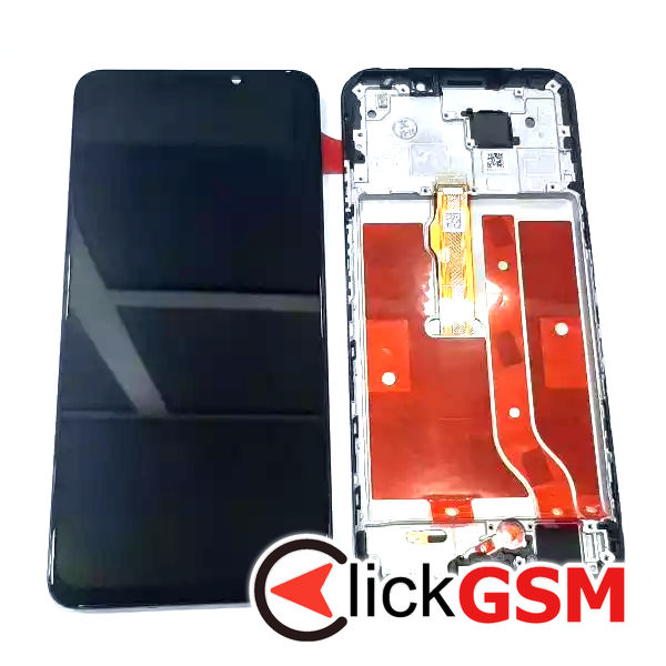 Piesa Display Cu Touchscreen Si Rama Negru Huawei Nova Y91 Gyo