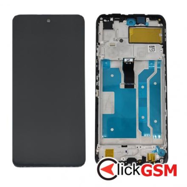 Piesa Piesa Display Cu Touchscreen Si Rama Negru Huawei P Smart 2021 2wkb