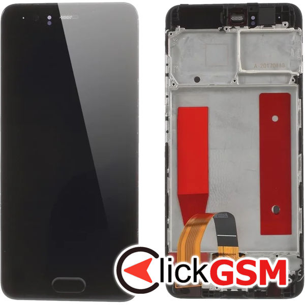 Piesa Piesa Display Cu Touchscreen Si Rama Negru Huawei P10 4rws