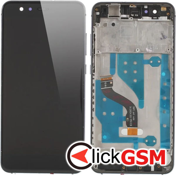 Piesa Display Cu Touchscreen Si Rama Negru Huawei P10 Lite 4rx8