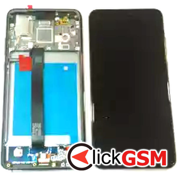 Piesa Display Cu Touchscreen Si Rama Negru Huawei P20 95b