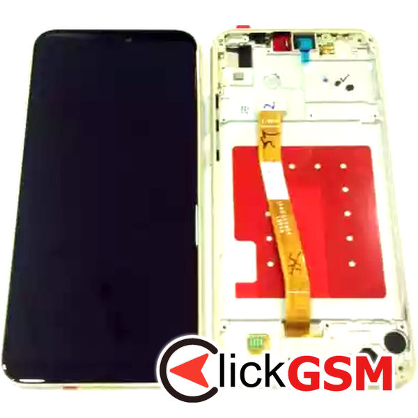 Piesa Display Cu Touchscreen Si Rama Negru Huawei P20 Lite H08