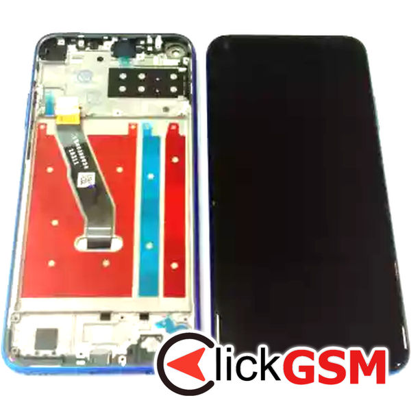 Piesa Display Cu Touchscreen Si Rama Negru Huawei P40 Lite E Fxk