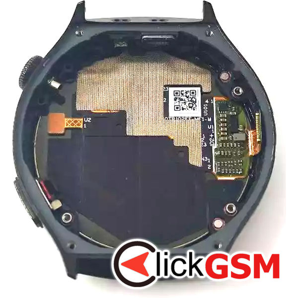 Piesa Display Cu Touchscreen Si Rama Negru Huawei Watch 4 325t