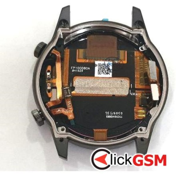 Piesa Display Cu Touchscreen Si Rama Negru Huawei Watch Gt2 46mm 2j6j