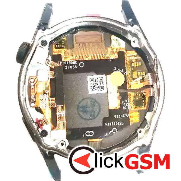 Piesa Piesa Display Cu Touchscreen Si Rama Negru Huawei Watch Gt3 46mm 2ysv