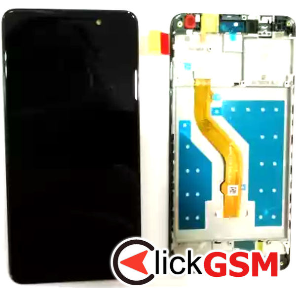 Piesa Piesa Display Cu Touchscreen Si Rama Negru Huawei Y7 Prime 88w