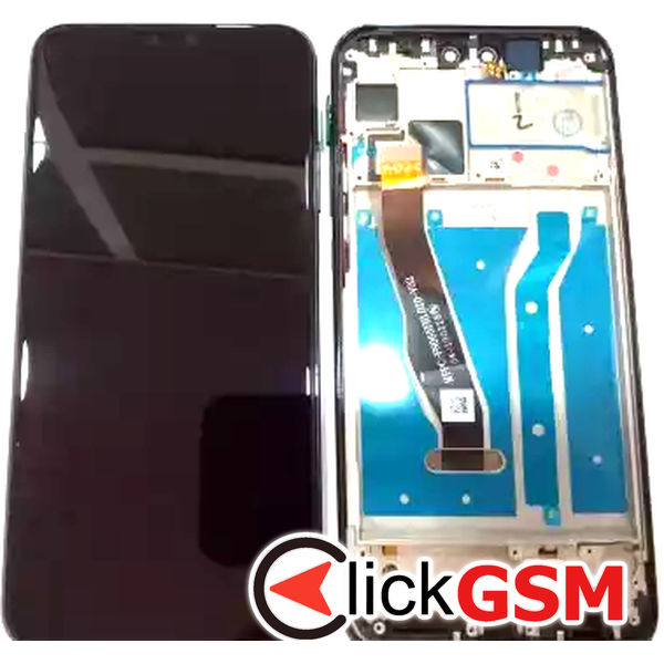 Piesa Piesa Display Cu Touchscreen Si Rama Negru Huawei Y9 2019 477