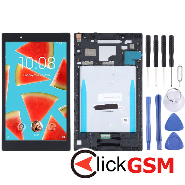 Piesa Display Cu Touchscreen Si Rama Negru Lenovo 8504 2wny