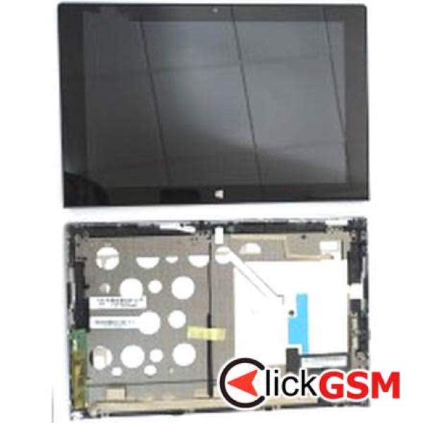 Piesa Piesa Display Cu Touchscreen Si Rama Negru Lenovo Miix 2 8 2k69