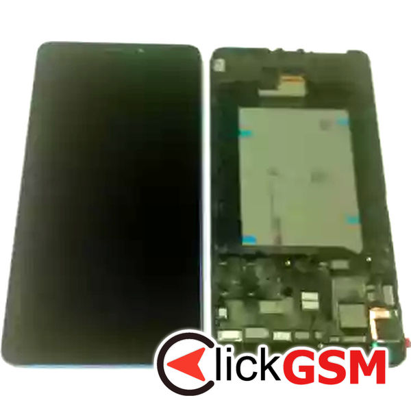 Piesa Display Cu Touchscreen Si Rama Negru Lenovo Phab 2pbs