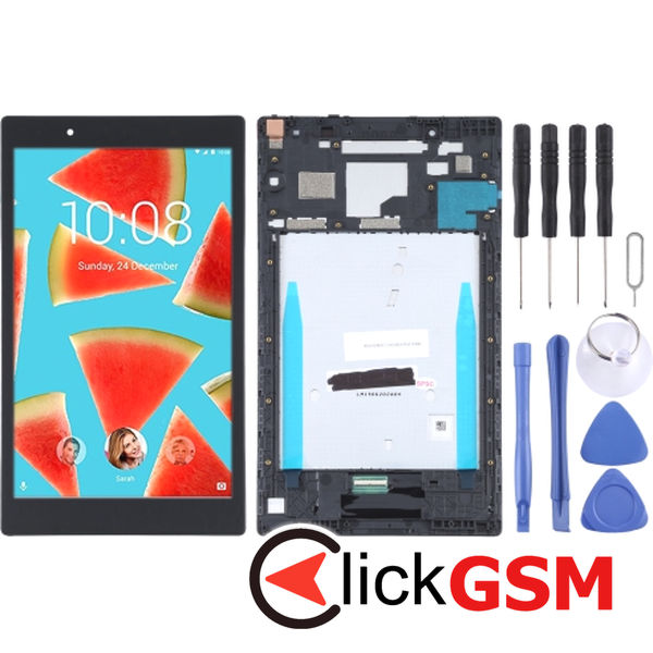 Piesa Display Cu Touchscreen Si Rama Negru Lenovo Tab 4 8 2wny