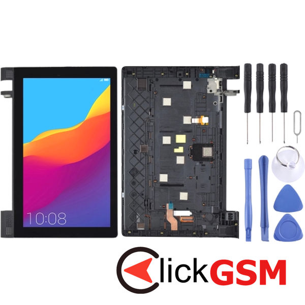 Piesa Display Cu Touchscreen Si Rama Negru Lenovo Tab3 8 240c