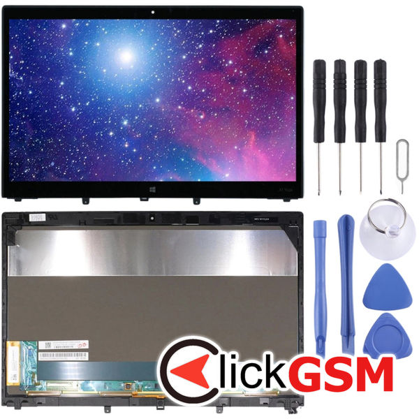 Piesa Display Cu Touchscreen Si Rama Negru Lenovo Thinkpad X1 Yoga 2nd Gen 304m