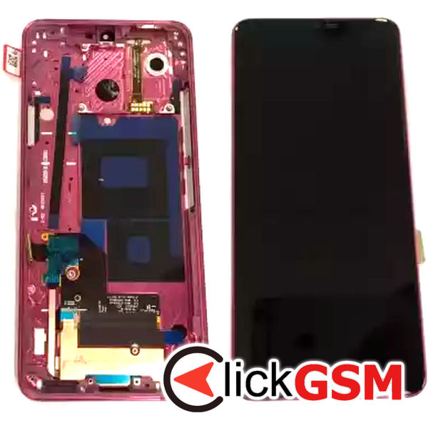 Piesa Piesa Display Cu Touchscreen Si Rama Negru Lg G7 Thinq 1g77