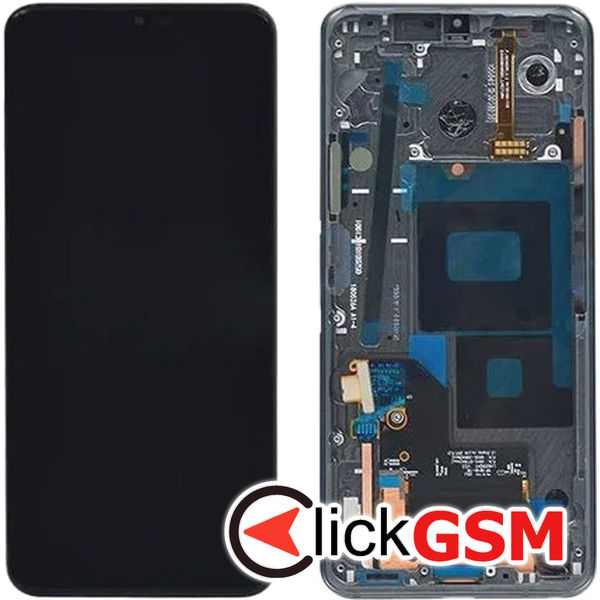 Piesa Piesa Display Cu Touchscreen Si Rama Negru Lg G7 Thinq 4sta