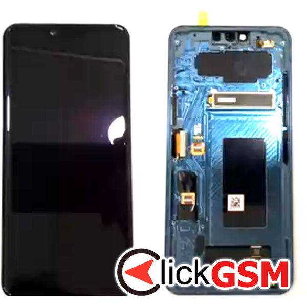 Piesa Display Cu Touchscreen Si Rama Negru Lg G8 Thinq 1gim