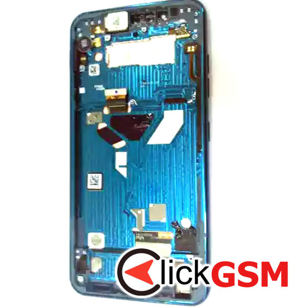 Piesa Display Cu Touchscreen Si Rama Negru Lg G8s Thinq 1gko