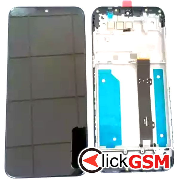 Piesa Display Cu Touchscreen Si Rama Negru Lg K41s 1hqr