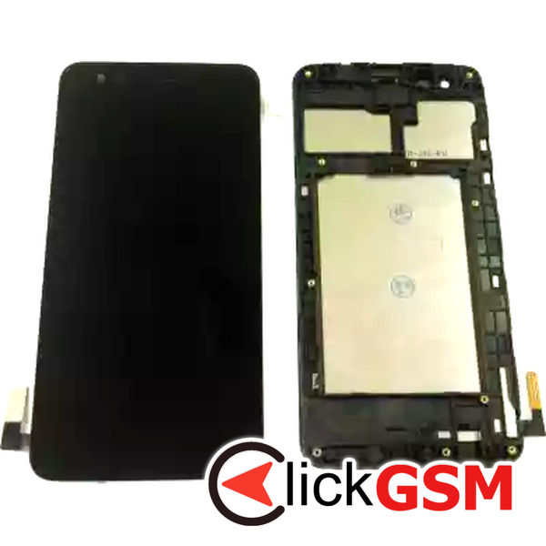 Piesa Display Cu Touchscreen Si Rama Negru Lg K7 2017 1n00