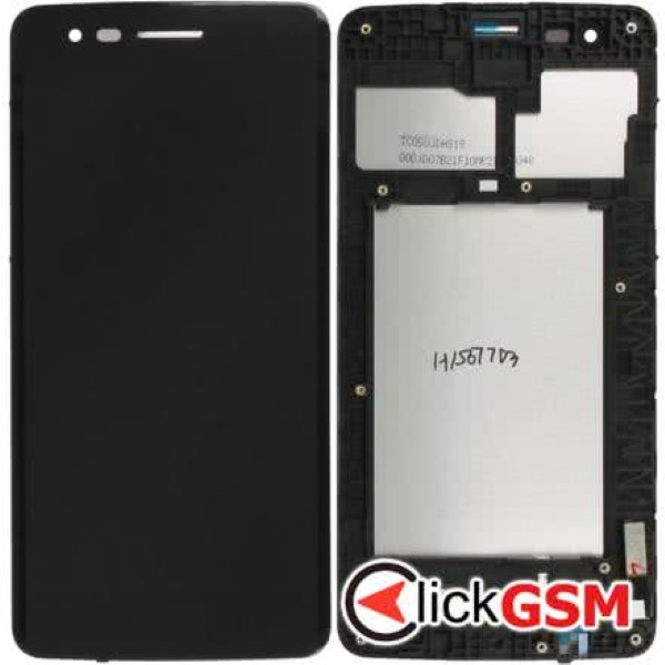 Piesa Display Cu Touchscreen Si Rama Negru Lg K8 2017 2fz9