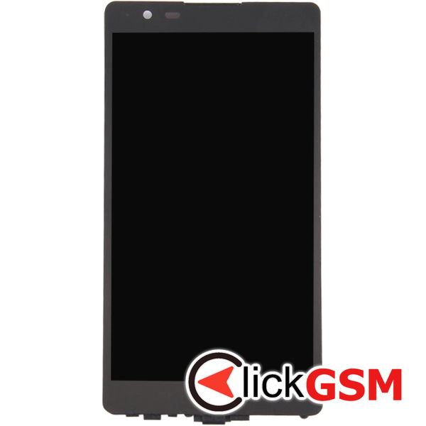 Piesa Display Cu Touchscreen Si Rama Negru Lg X Power 268q