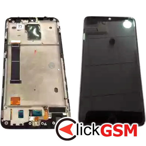 Piesa Display Cu Touchscreen Si Rama Negru Meizu 15 Plus 2jgc