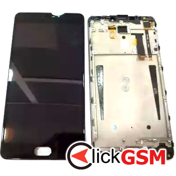 Piesa Piesa Display Cu Touchscreen Si Rama Negru Meizu M3 Max 2jhs