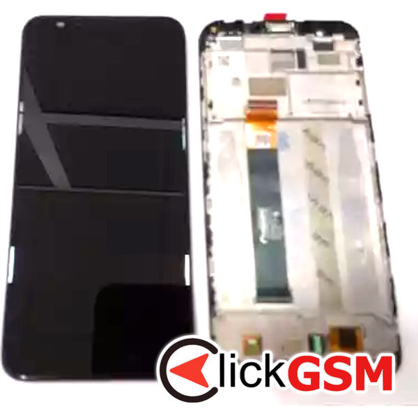 Piesa Piesa Display Cu Touchscreen Si Rama Negru Meizu M8c 2jem