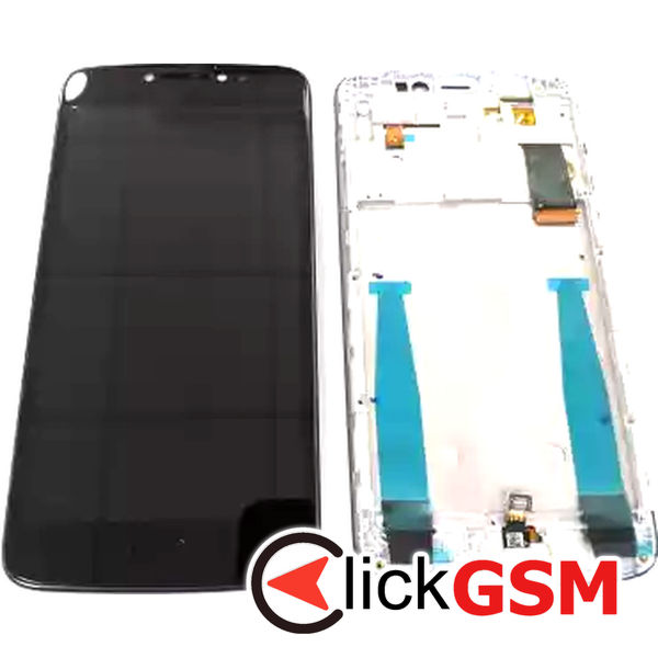 Piesa Piesa Display Cu Touchscreen Si Rama Negru Motorola Moto E4 Plus 31ls