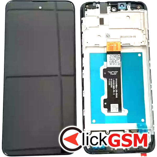 Piesa Display Cu Touchscreen Si Rama Negru Motorola Moto E40 31j8