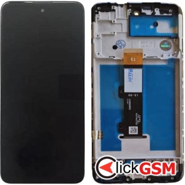 Piesa Piesa Display Cu Touchscreen Si Rama Negru Motorola Moto E40 31wt