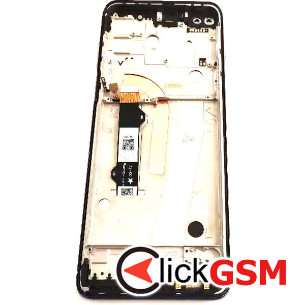 Piesa Display Cu Touchscreen Si Rama Negru Motorola Moto G100 31n3