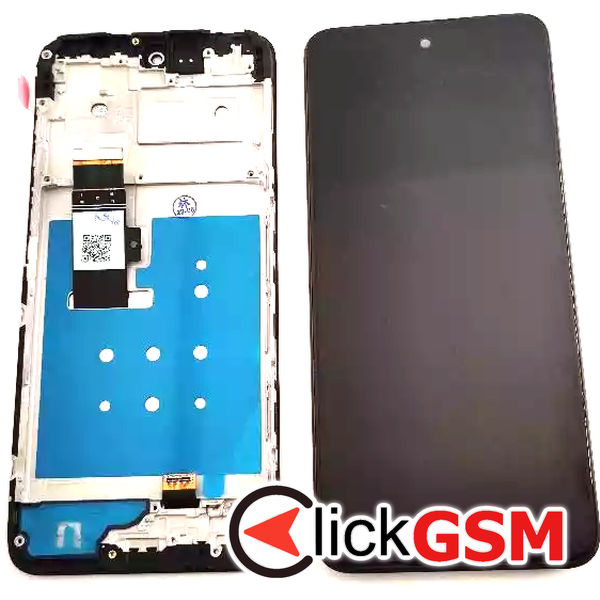 Piesa Piesa Display Cu Touchscreen Si Rama Negru Motorola Moto G13 31k2