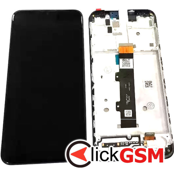 Piesa Piesa Display Cu Touchscreen Si Rama Negru Motorola Moto G20 31i1