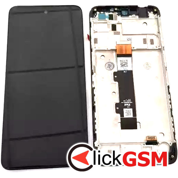 Piesa Display Cu Touchscreen Si Rama Negru Motorola Moto G22 31j7