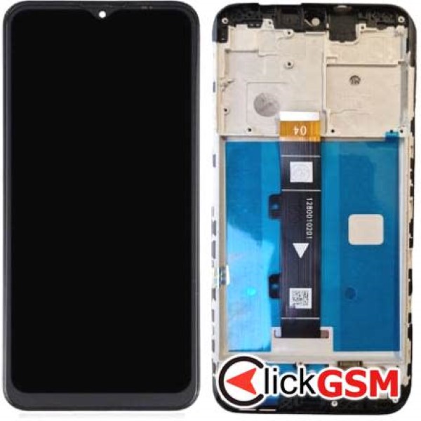 Piesa Display Cu Touchscreen Si Rama Negru Motorola Moto G30 31wl