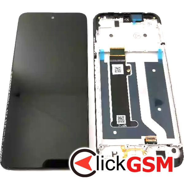 Piesa Piesa Display Cu Touchscreen Si Rama Negru Motorola Moto G34 5g 3fzp